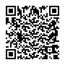 Código QR para número de teléfono +2698760889