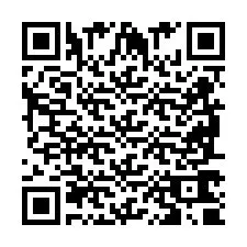 QR код за телефонен номер +2698760896