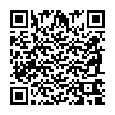 QR-code voor telefoonnummer +2698760900