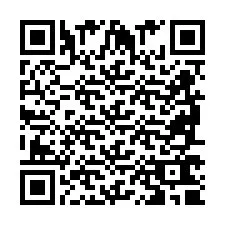 QR код за телефонен номер +2698760963