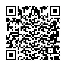 QR Code pour le numéro de téléphone +2698760967