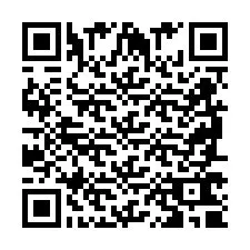 QR-koodi puhelinnumerolle +2698760968