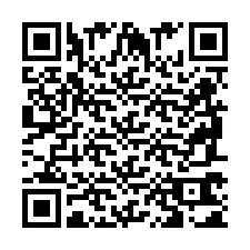 QR Code สำหรับหมายเลขโทรศัพท์ +2698761000