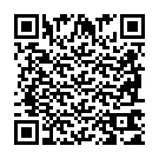 QR kód a telefonszámhoz +2698761002