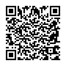 QR Code สำหรับหมายเลขโทรศัพท์ +2698761007