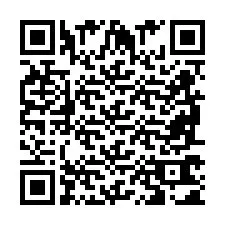 Código QR para número de teléfono +2698761017