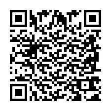 QR-Code für Telefonnummer +2698761046