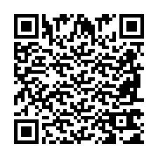 Código QR para número de teléfono +2698761047