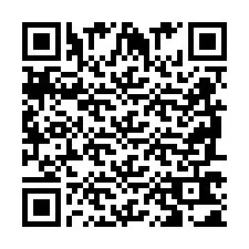 Código QR para número de teléfono +2698761054