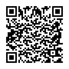 QR код за телефонен номер +2698761059