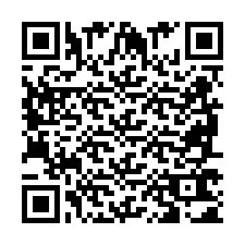 Código QR para número de telefone +2698761063