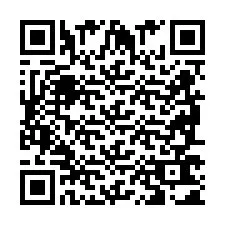 QR-Code für Telefonnummer +2698761072