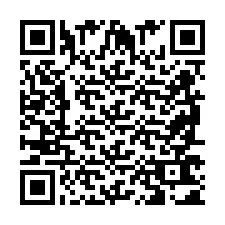 QR kód a telefonszámhoz +2698761079