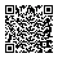 Código QR para número de telefone +2698761098