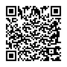 QR Code pour le numéro de téléphone +2698761104