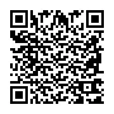 Codice QR per il numero di telefono +2698761113