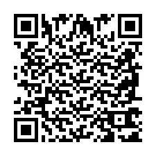 Código QR para número de telefone +2698761118