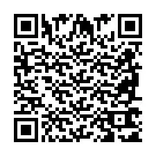 Código QR para número de telefone +2698761123