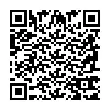 QR-код для номера телефона +2698761140