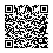 Código QR para número de teléfono +2698761167