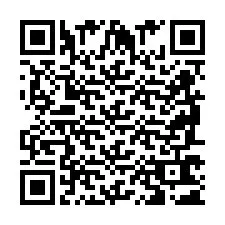 QR код за телефонен номер +2698761254