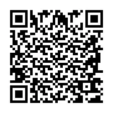 QR код за телефонен номер +2698761272