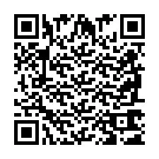 Código QR para número de telefone +2698761284