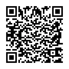 QR-Code für Telefonnummer +2698761289