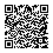 Código QR para número de teléfono +2698761299