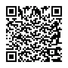 QR Code สำหรับหมายเลขโทรศัพท์ +2698761300