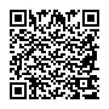 QR Code pour le numéro de téléphone +2698761327