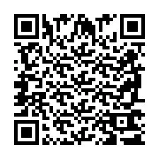 Codice QR per il numero di telefono +2698761330