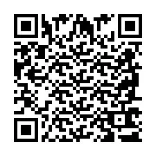 QR kód a telefonszámhoz +2698761358