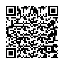 Código QR para número de telefone +2698761404