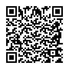 QR-код для номера телефона +2698761426