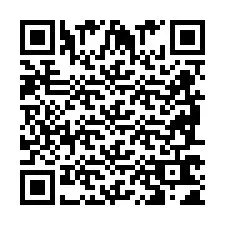 Código QR para número de telefone +2698761452