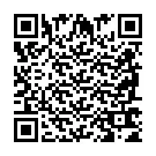 QR-Code für Telefonnummer +2698761454