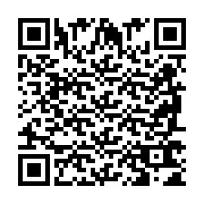 QR код за телефонен номер +2698761464