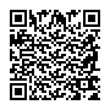 QR код за телефонен номер +2698761465