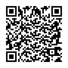 QR-koodi puhelinnumerolle +2698761480