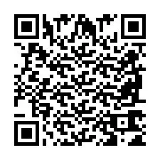 QR-koodi puhelinnumerolle +2698761487