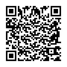 QR-код для номера телефона +2698761507