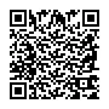 Código QR para número de telefone +2698761508