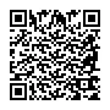 Código QR para número de teléfono +2698761523