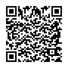 Codice QR per il numero di telefono +2698761528