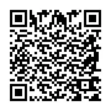 QR код за телефонен номер +2698761529