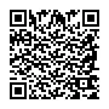 QR Code pour le numéro de téléphone +2698761538