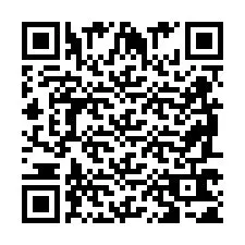 QR-код для номера телефона +2698761551