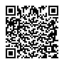 QR-код для номера телефона +2698761556