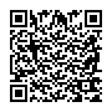 QR Code pour le numéro de téléphone +2698761565